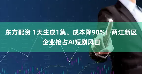 东方配资 1天生成1集、成本降90%！两江新区企业抢占AI短剧风口